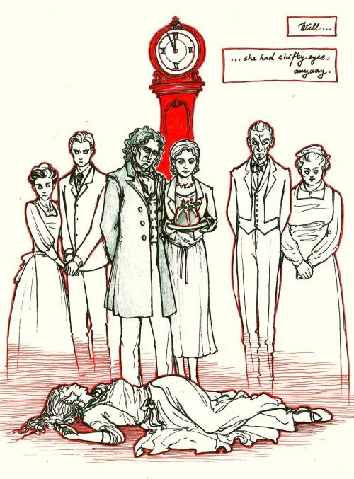 theoldforbiddenplace:Because Christmas wouldn’t be Christmas without Mrs. Baddeley’s fam
