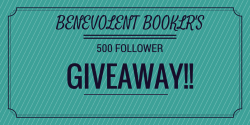 benevolentbooklr:  GIVEAWAY TIME!! Simply put, as a way to show some appreciation to all of those who follow me (all 500 of you!!) I have decided to host a giveaway!  As it is the first giveaway I am hosting I am going to keep things simple. That being