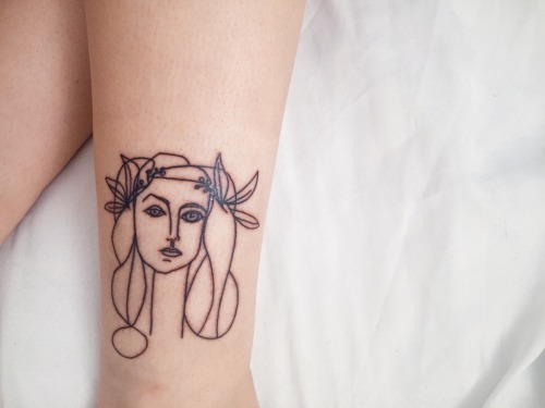 lunaerial: I never posted this on tumblr so I thought I’d share my beautiful Picasso tattoo I 