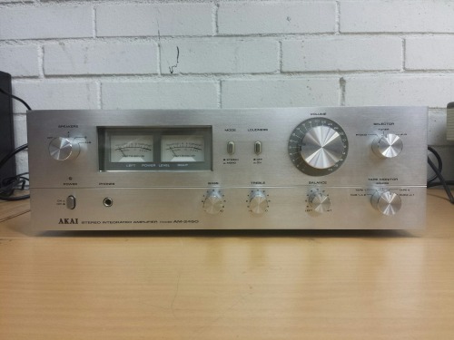 Akai AM-2450 Stereo Integrated Amplifier, 1977