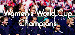 agent-sarahwalker:  USA Women’s World Cup Champions | 1991 - 1999 - 2015