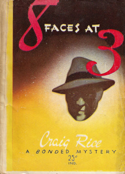8 Faces At 3, by Craig Rice (Bond-Chateris,