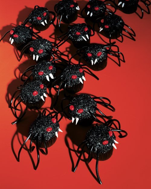 Sex foodffs:  Spider Cupcakes Really nice recipes. pictures