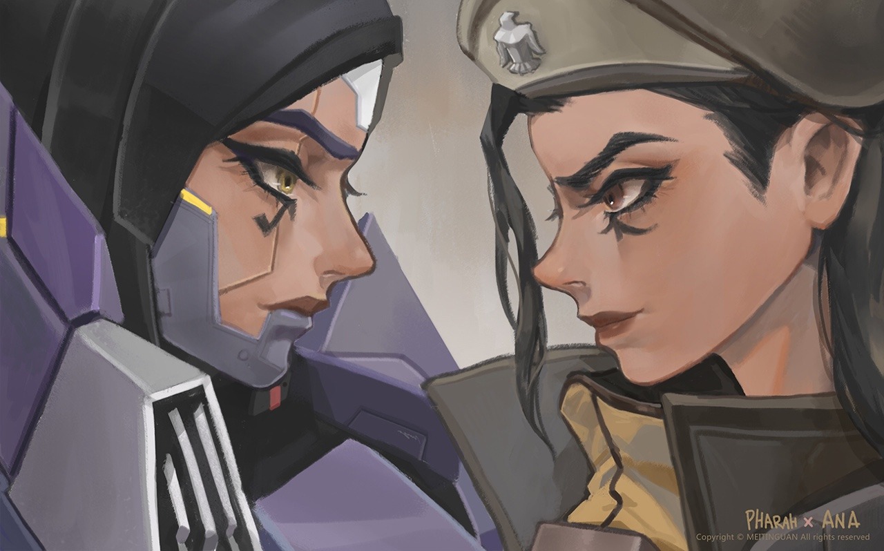 meitinguan:PHARAH×ANA