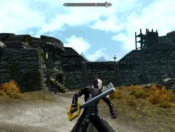 mathewgodfrey2:  Iron Man Kirito in Skyrim wielding a Keyblade.Your argument is invalid. 