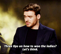 rubyredwisp: What are three Prince Charming tips on how to woo the ladies? [x]