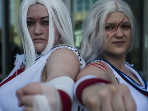 2x Sakura Oogami  - Animethon 20 Dangan Ronpa photoshoot