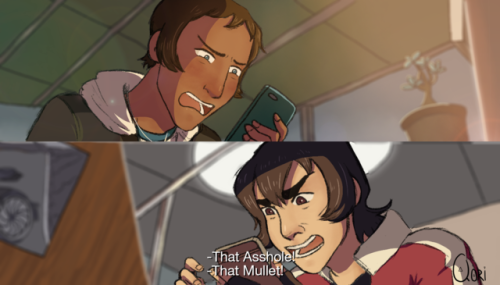I saw “Your Name” last week and Klance was the first thing that popped in my mind.&