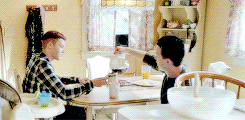 misterlightwoodbane:  is mickey your boyfriend? 