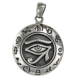 egyptianstatues:  Eye of Horus Sterling Silver