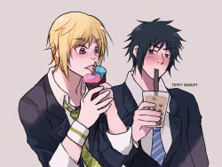 toffynarufy:  After Class //Noct &amp; Promp