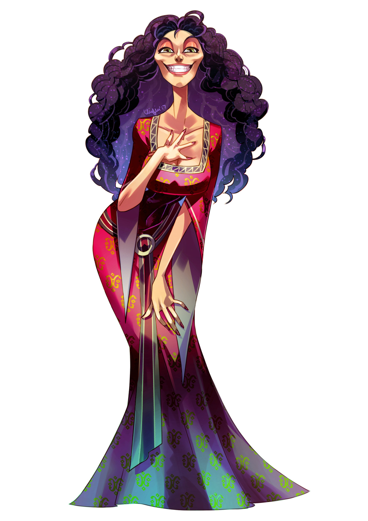 ladyunfer: Mother knows best! Charmingly twisted mother Gothel for the Disney Challenge