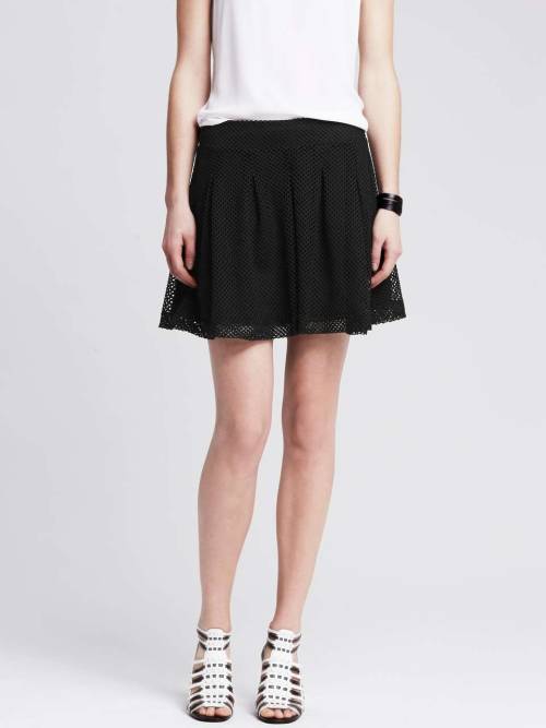 Pleated Lace Full SkirtSearch for more Skirts by banana republic on Wantering.