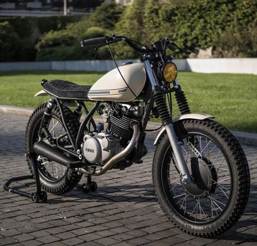 bikebound: On BikeBound.com: Yamaha SR250 Type 3 by @trintaeum_motorcycles of Portugal. Link: https: