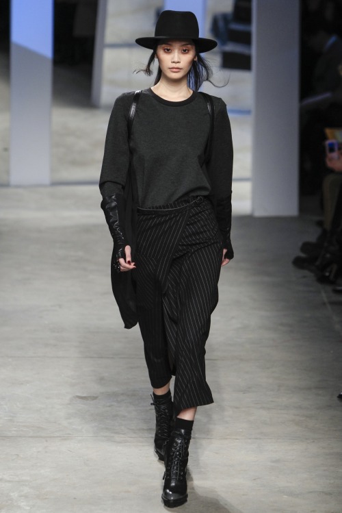unes23: Ming Xi at Kenneth Cole FW14