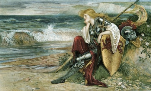 Britomart by the Sea by Walter Crane, 1900