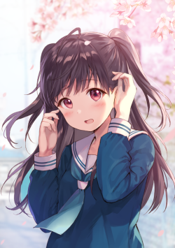 nyalnyal: 「え、花びらついてる？どこ～？？」 pic.twitter.com/AwpNlBoLVQ— フカヒレ (@fuka_hire) April 8, 2018 