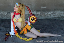 cosplayhotties:  Rikku by RyuuLavitz