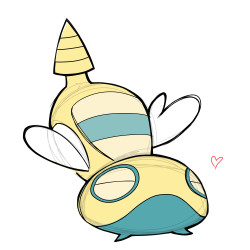 walkingfoxy:  this is eggnog, my fat little dunsparce. god i love this bby :3 