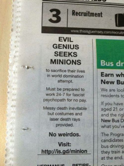 lol.  "No weirdos.“   Wow.