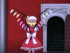 darkerciufu:  Flandre Scarlet (/*-*)/