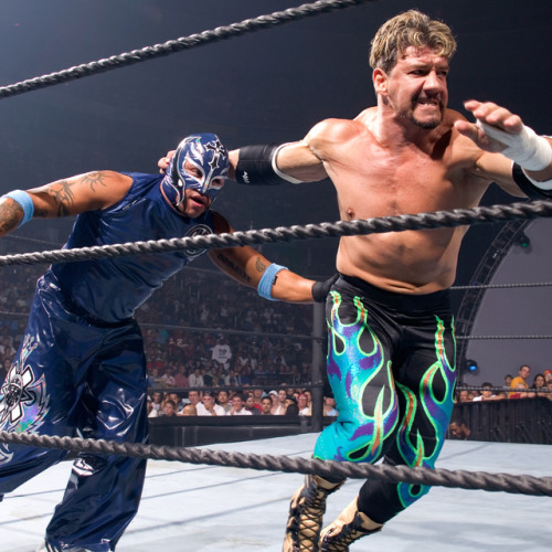 fishbulbsuplex:Eddie Guerrero vs. Rey Mysterio