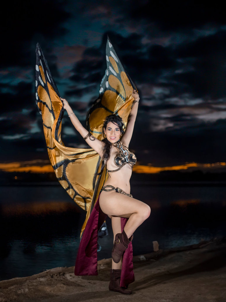 hotcosplaychicks: Slave Leia Cosplay by caroangulito   Check out http://hotcosplaychicks.tumblr.com