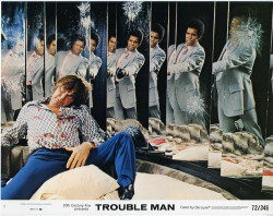 lobbycards:  Trouble Man, US lobby card #7.