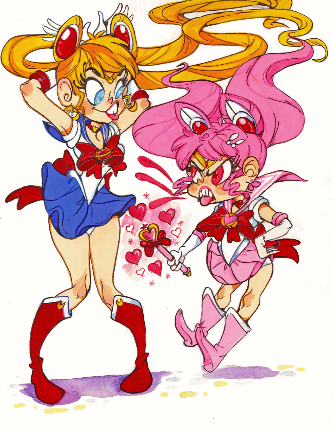 Sailor chibi moon nude