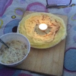 My Birthday Cake Was Actually Some Crapes And Bananas. So Far Best Birthday Ever!