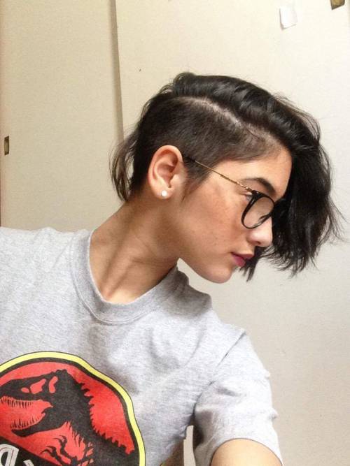 musesandlovelydays: Undercuts and jurassic park.