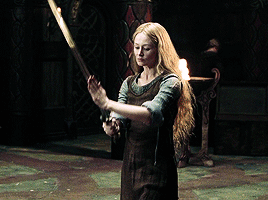 vivienvalentino:Women of this country learned long ago: Those without swords can still die upon them