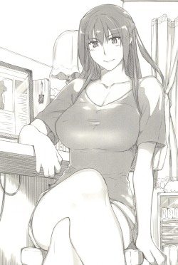 cleavage jin (artist) monochrome | #315594