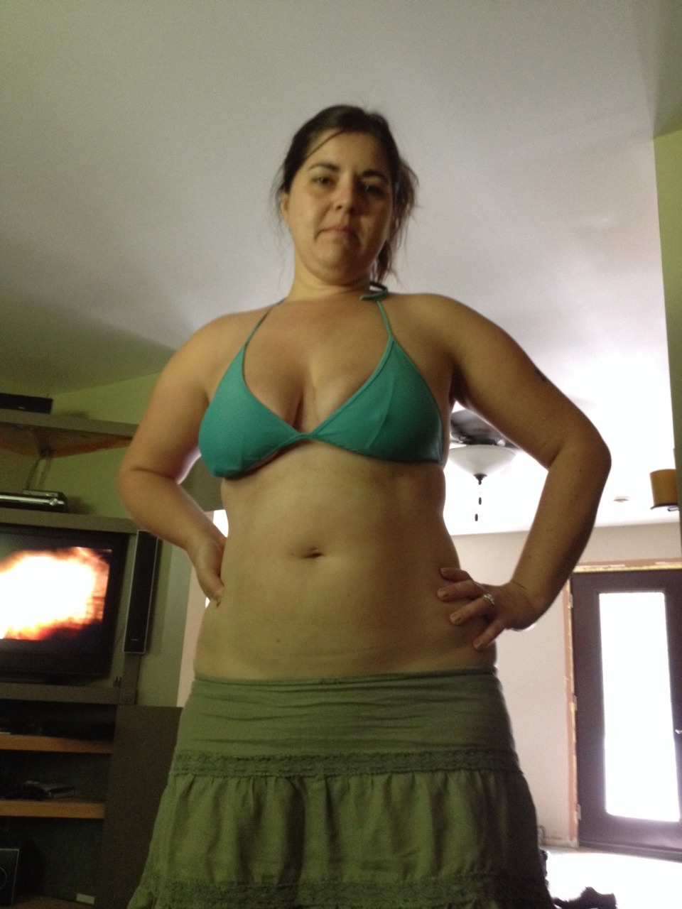 bazine02:  Big girl little clothes.