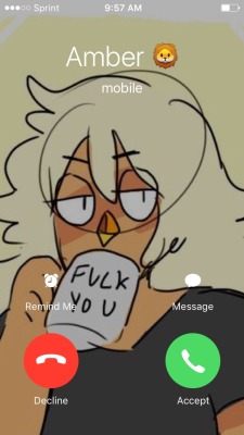@lavenderpanda called me and I forgot what