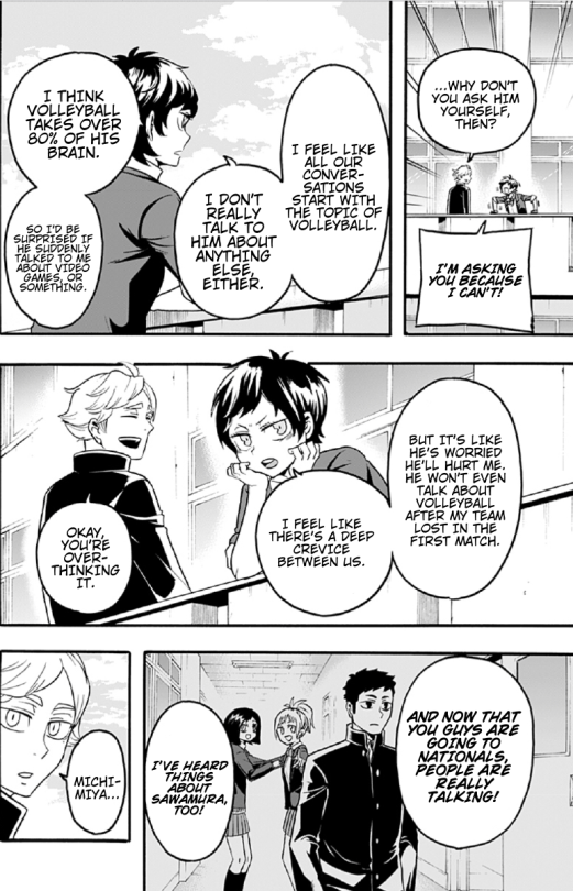 Read Haikyuu-Bu!! Vol.4 Chapter 45: Go, Go, Michimiya! on Mangakakalot