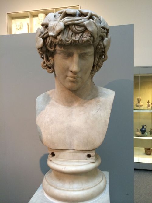 hismarmorealcalm:Bust of Antinous  From Rome, Italy  130-140 CEBritish Museum