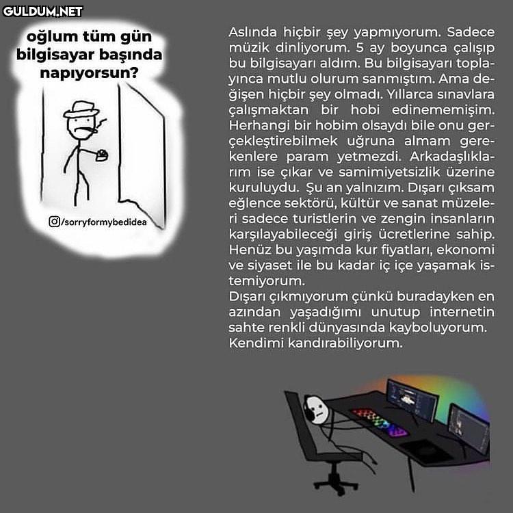 anlık gerçeklerle yüz yüze...