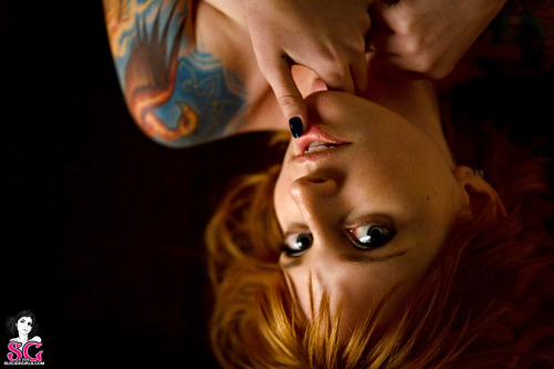 mrandmrseventwofive:  Rigel, “Black Swan” from SuicideGirls  -From Mr.