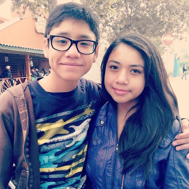 Aquí con Julián en bosque mágico c: @julian_sanchez1 #instafriends #instaschool