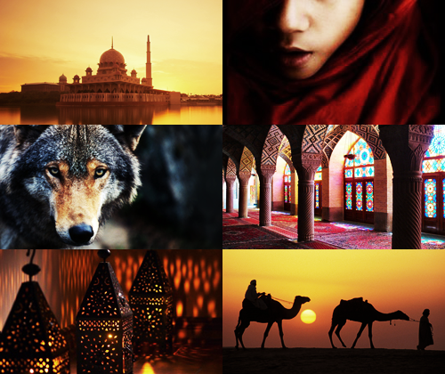  Fairytales reimagined  ↳ Little Red Riding Hood set in Saudi Arabia (insp.)  Once