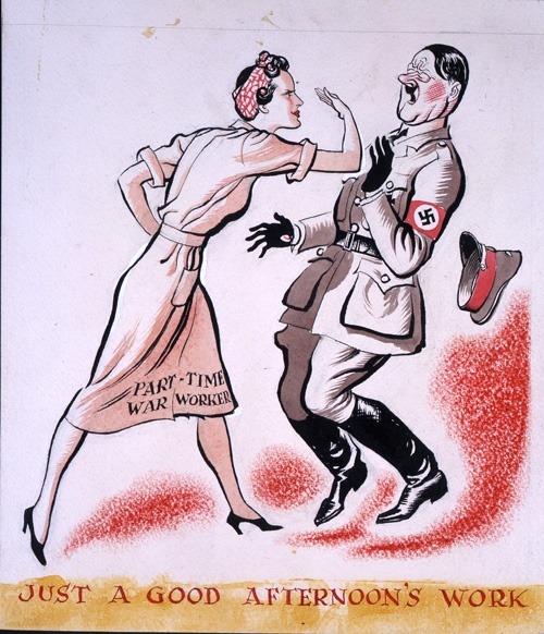 retrogasm:
“ Hitler getting bitch-slapped
”