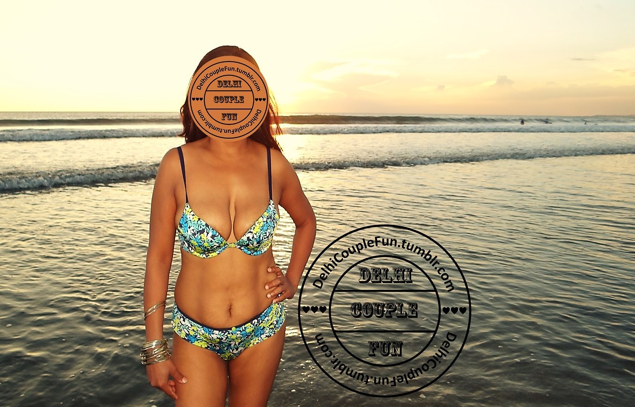 Wife Goes Bold In A Revealing Bikini At The Beach Tumblr Pics