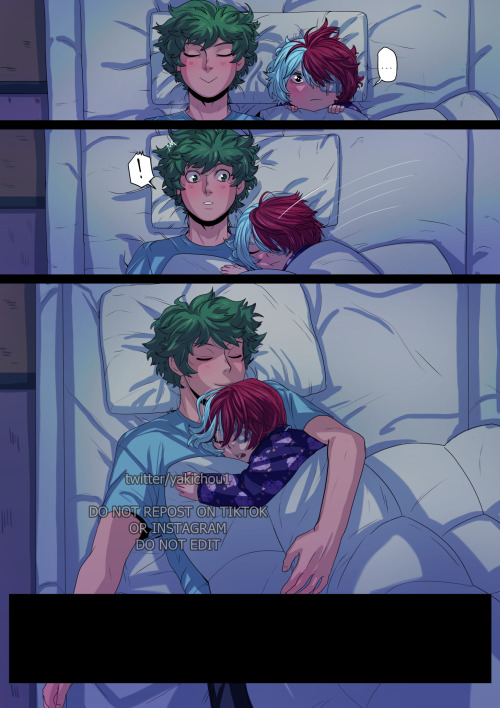 Here is our weekly dose of cute Shouto <3 We are getting close to the end of this comic! :) There