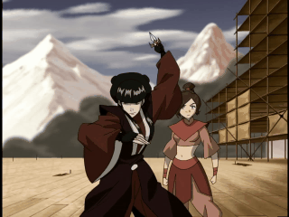 quentyl:  lb-lee:  avatarsymbolism:  Zuko and Mai v Mr. Boomerang.   One of the reasons Avatar is one of the few epic fantasies I’ve actually liked is that nobody is above indignity. This is a thing a lot of genres do, but epic fantasies seem to be