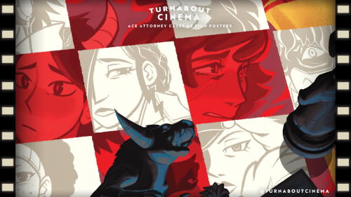 Aaand another preview, for my poster of THE GRAND TURNABOUT! @turnabout-cinema​I got to do my favori