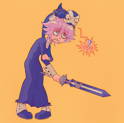 passionpeachy: crona and their weird dog