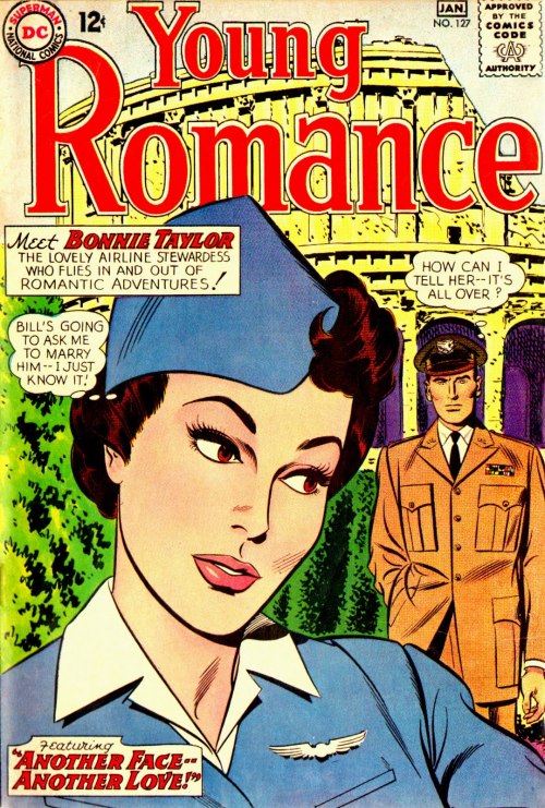 “Another Face - Another Love” Part One by John Romita Sr.(published in Young Romance Com