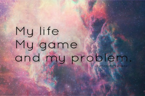 Let Me Be Myself ;)
