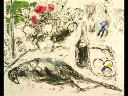 artist-chagall:  The Pheasant, Marc ChagallMedium: